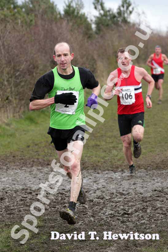 Keith Miller David Lloyd Redway Runners) 45-49 BMAF Cross Country, Herrington, Sunderland.